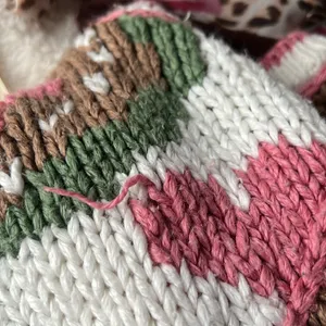 Carolina Colours Knit Vintage Sweater Small 80s thumbnail 7