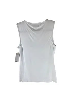 Nordstrom Womens Muscle Tee Stretch White S thumbnail 2
