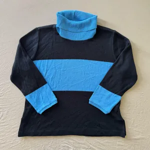 Vintage Colorblock Turtleneck Sweater thumbnail 1