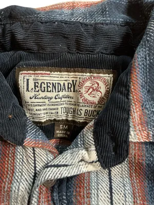 Legendary Whitetails "Tough as Buck" flannel shirt. thumbnail 3
