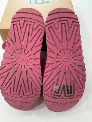UGG Pink/White Disco Slide Size 9 Women's with Box thumbnail 8