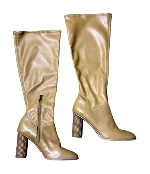 Franco Sarto Tan Cindy Tall Knee High Boots thumbnail 1