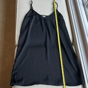 NWOT American Eagle Elegant Black Slip Dress size S thumbnail 11
