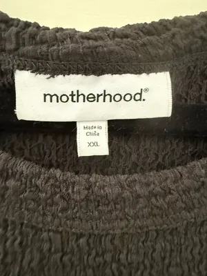 Motherhood‎ Maternity Summer Black Sleeveless Maxi Dress thumbnail 3