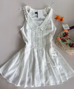 ZARA Babydoll Dress Mini thumbnail 2