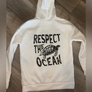 Hoodie White Size M thumbnail 4