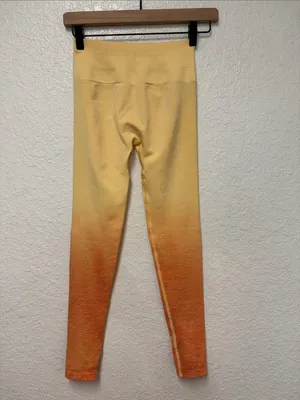 ALPHALETE Ombre Amplify Leggings in Honey Size Small thumbnail 2