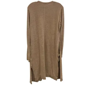 Abercrombie & fitch brown long cardigan with pockets Lagenlook academia Medium # thumbnail 2