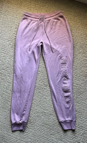Juicy Couture Sport Purple Embroidered Joggers XS Y2K thumbnail 1