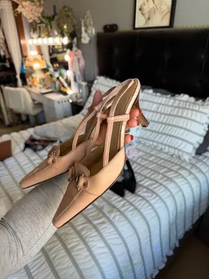 Anne Klein Heels Kitten Slingback thumbnail 3