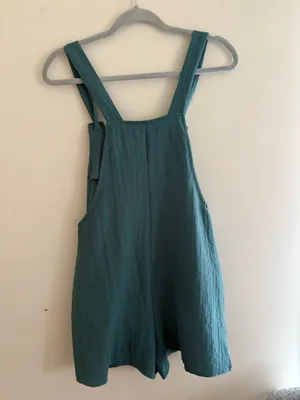 Forever Rose Teal overalls thumbnail 2