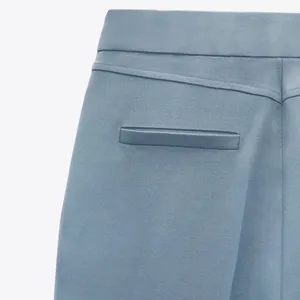 Zara HIGH WAISTED‎ STRAIGHT CUT PANTS thumbnail 3