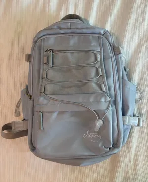 Light Gray Everyday Backpack with Front Organizer thumbnail 1
