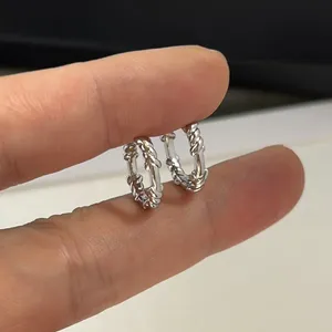 15mm Small Silver Hoop Earrings for Men Women Streetwear Hip Hop Punk Unisex thumbnail 4