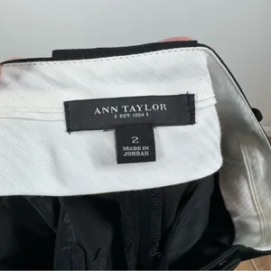 Ann Taylor The‎ Trouser Pant in Black Size 2 thumbnail 3