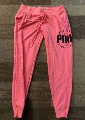PINK Joggers Size M thumbnail 1