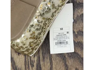 NWT A New Day Womens Sammie Ballet Flats 94685491 Gold Yellow 10M thumbnail 11
