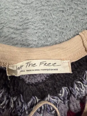 Free people we the free spring bound crochet top calm sand combo small thumbnail 4