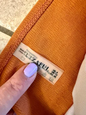 SheIn Burnt Orange Bikini Set thumbnail 4