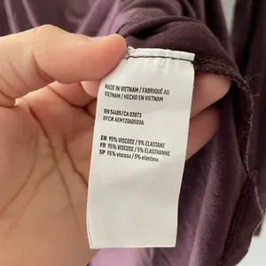 American Eagle‎ AEO Soft & Sexy Strappy Plum Long Sleeve Blouse thumbnail 4