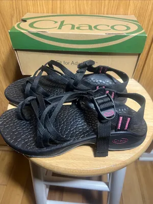 Chacos Black Adjustable Strap Sport Sandals thumbnail 3