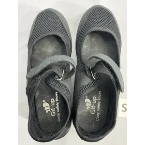 Womans Git-up Cozy Black Mesh Non Slip Breathable Safety Shoe Eu 36 Us 5.5-6 thumbnail 6