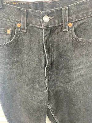 Vintage Levis Jeans 512 Slim Fit Tapered Leg Made USA Womens 8M Black thumbnail 4