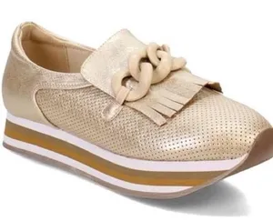 “Bess” Coconuts by Matisse Stylish metallic Sneakers! thumbnail 1