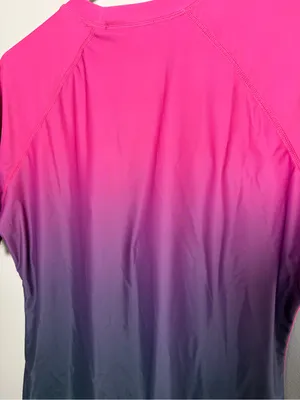 Women’s Pink Ombre Swim Rash Guard - Unbranded thumbnail 3
