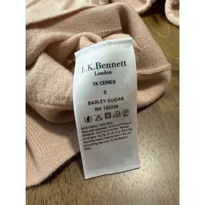 EUC Womens L.K Bennett 100% wool sweater baileys sugar size S‎ thumbnail 7