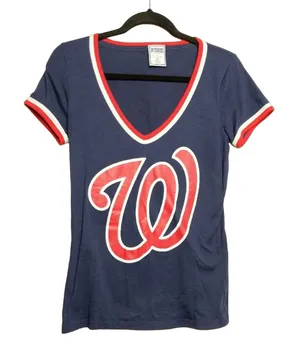 PINK Washington Nationals Tee - Size M - GUC thumbnail 1