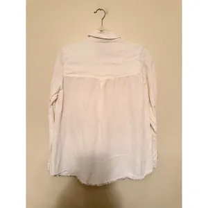 Show Me Your Mumu Frayed Hem‎ Cream The Layer Shirt Size S thumbnail 6