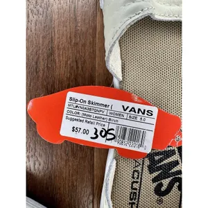 Vans Slip-On Skimmer Birch Moto Leather Size 5 NWT!!! thumbnail 3