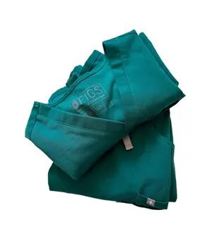 Hunter Green Scrub Set thumbnail 2