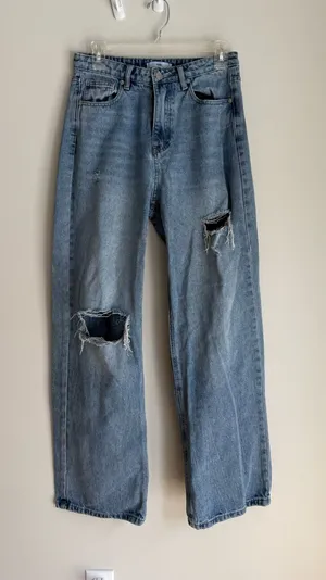 Adika Blue Denim Jeans thumbnail 1