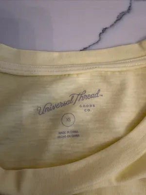 Universal Thread yellow tee shirt dress thumbnail 3