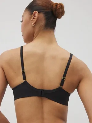 Soma Embraceable Perfect Coverage Bra NWT Black 42DDD thumbnail 6