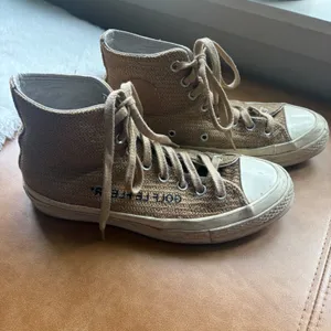 Converse x Golf Le Fleur Chuck 70 Hi Burlap‎ Brown Sneakers Mens 6.5/Womens 8.5 thumbnail 2