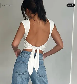 Tiger Mist Open Back Top thumbnail 3