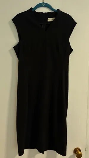 M.M. Lafleur‎ Black Sleeveless Sheath Dress Women's Size 10 Work Office Career thumbnail 1