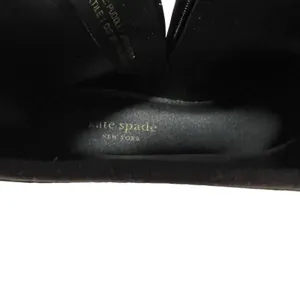 Kate Spade New York Womens Size‎ 6 Puddle Rain Boots Black White 2.5" Heel NWOT thumbnail 14
