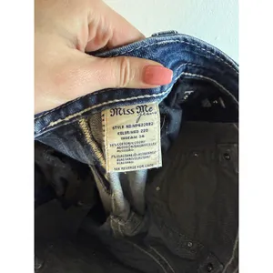 Y2K Embellished Pocket Miss Me Bootcut Mid Rise Jeans Mid Wash Size 29 x 34 thumbnail 7
