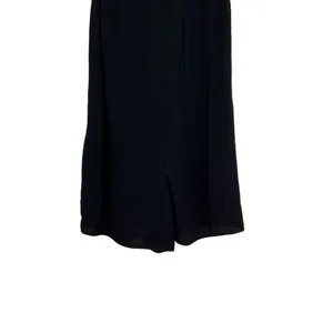 Aritzia Wilfred‎ Black Spun Rayon Crepe Viscose Sleeveless Romper Size XS thumbnail 3