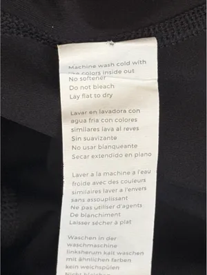 Fabletics Black Sleeveless Jumpsuit Activewear One-Piece thumbnail 4