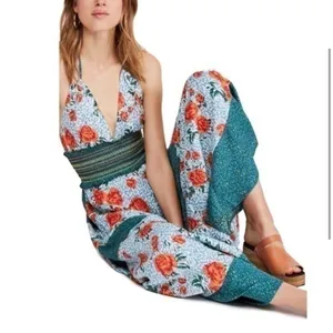 Free People Gabriella Halter Midi Dress thumbnail 3