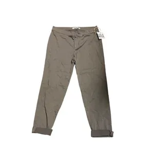 Lila Ryan NWT Size 8 Medium Women Steel Grey Zuri Tapered Trouser Pants thumbnail 5