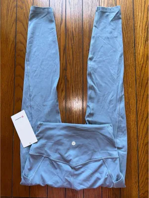 Lululemon Align With Pockets High Rise 28” Steel Blue Size 6 NWT thumbnail 1