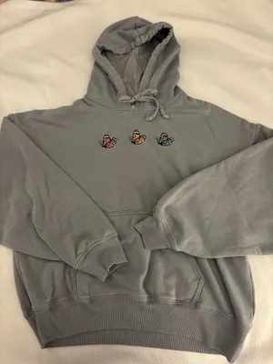 American Eagle Grey Hoodie thumbnail 1