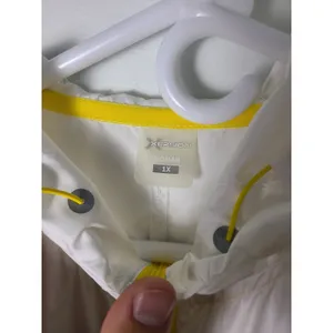 Xersion‎ Wm 1X Windbreaker Jacket Colorblock Blue White Yellow Hooded Full Zip thumbnail 2