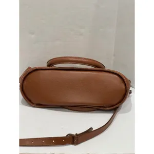 Vintage 90s Coach Madison Savoy Zip Satchel Bag Brown Leather Crossbody 4408 thumbnail 7